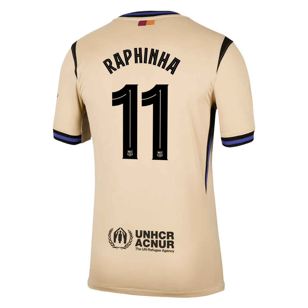 RAPHINHA #11 FC Barcelona Võõrsilvorm Särk 2025/26 - UCL