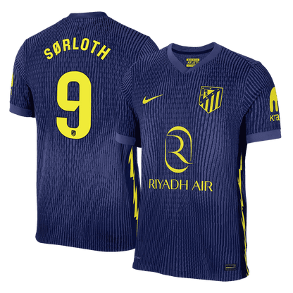 SØRLOTH #9 Madridi Atlético Võõrsilvorm Särk 2025/26 Autentne