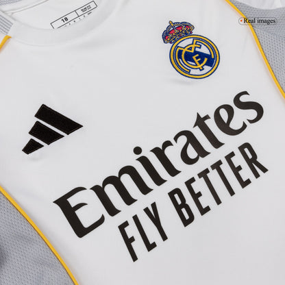Madridi Real Koduvorm Laste Jalgpallikomplekt 2025/26 - Kvaliteetne