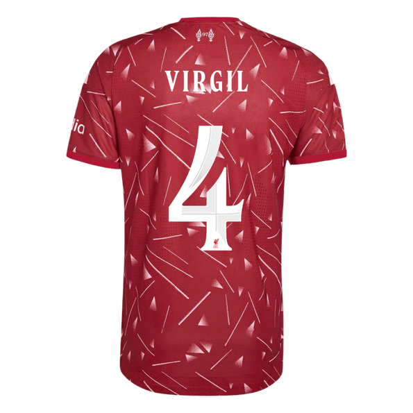 VIRGIL #4 Liverpool Koduvorm Särk 2026/27 Autentne - UCL