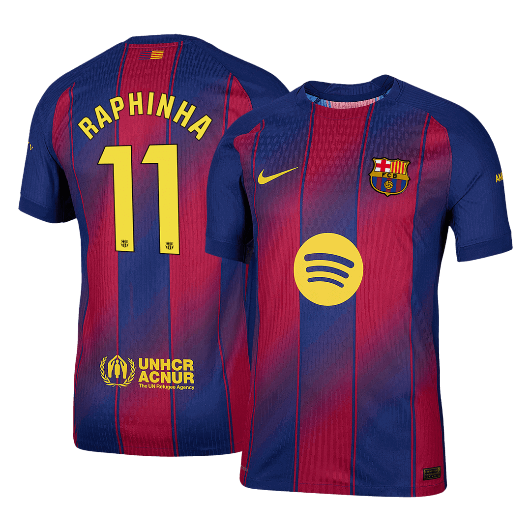 RAPHINHA #11 FC Barcelona Koduvorm Särk 2025/26 Autentne