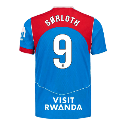SØRLOTH #9 Madridi Atlético Kolmas Särk 2025/26 Autentne