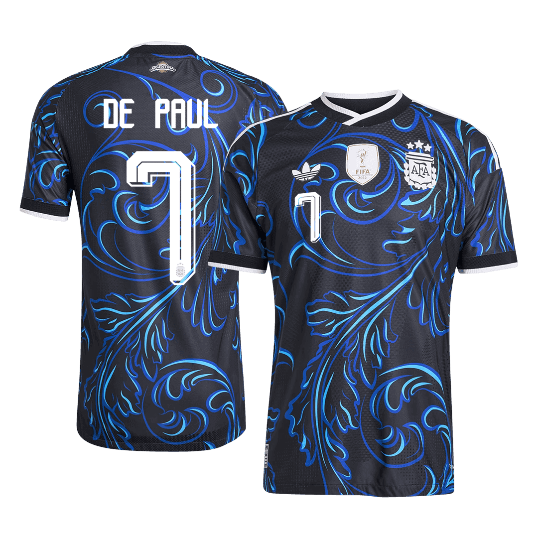 DE PAUL #7 Argentina Võõrsilvorm Särk 2026 Autentne