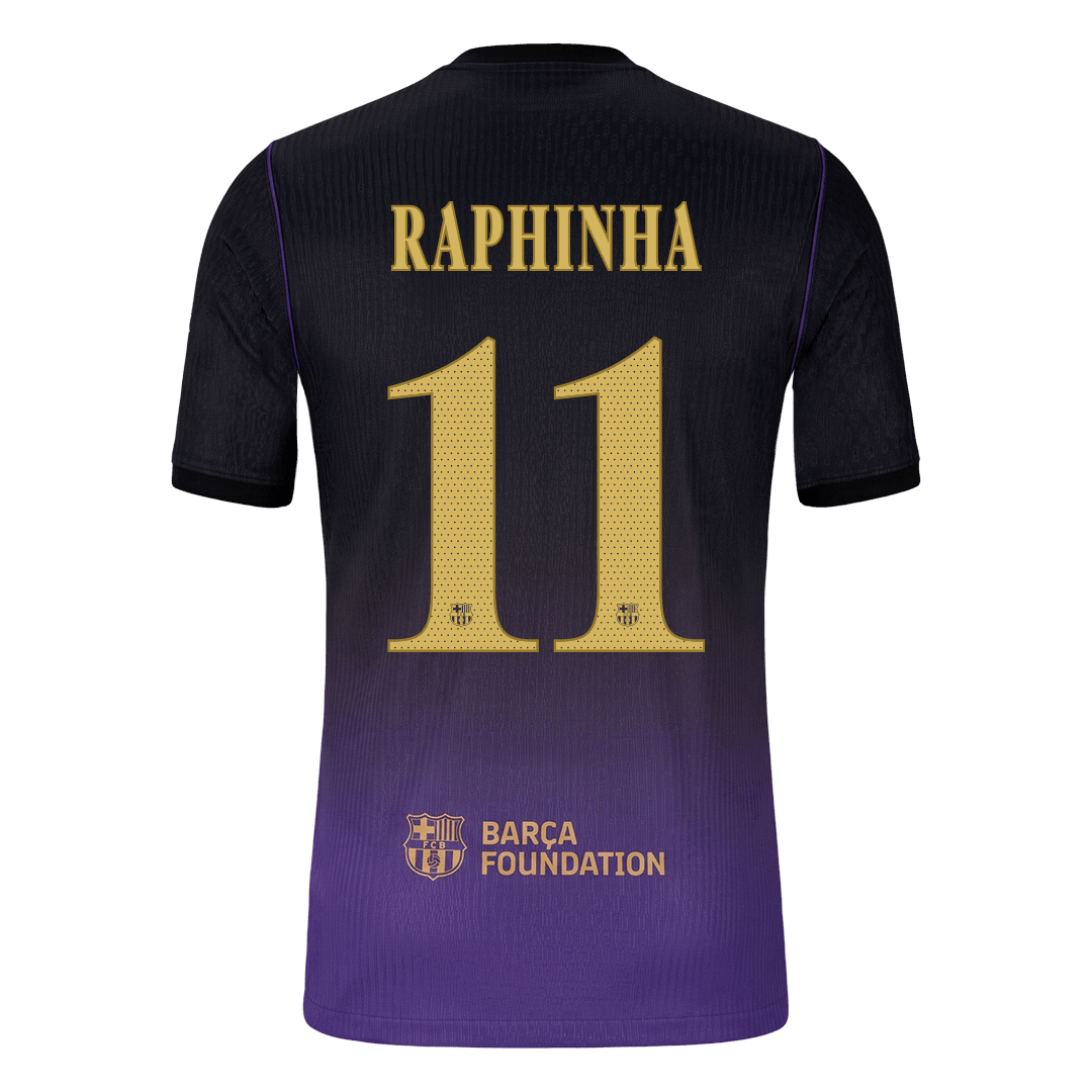 RAPHINHA #11 Barcelona Võõrsilvorm Särk 2026/27 Autentne - UCL