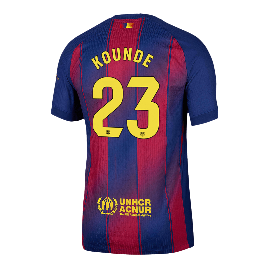 KOUNDE #23 FC Barcelona Koduvorm Särk 2025/26 Autentne