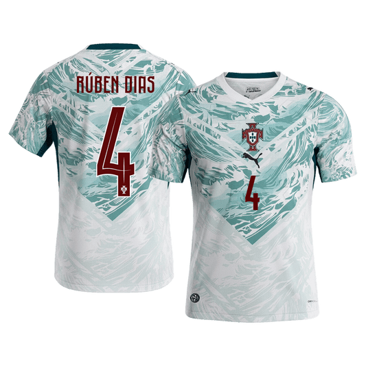RÚBEN DIAS #4 Portugal Võõrsilvorm Särk 2026