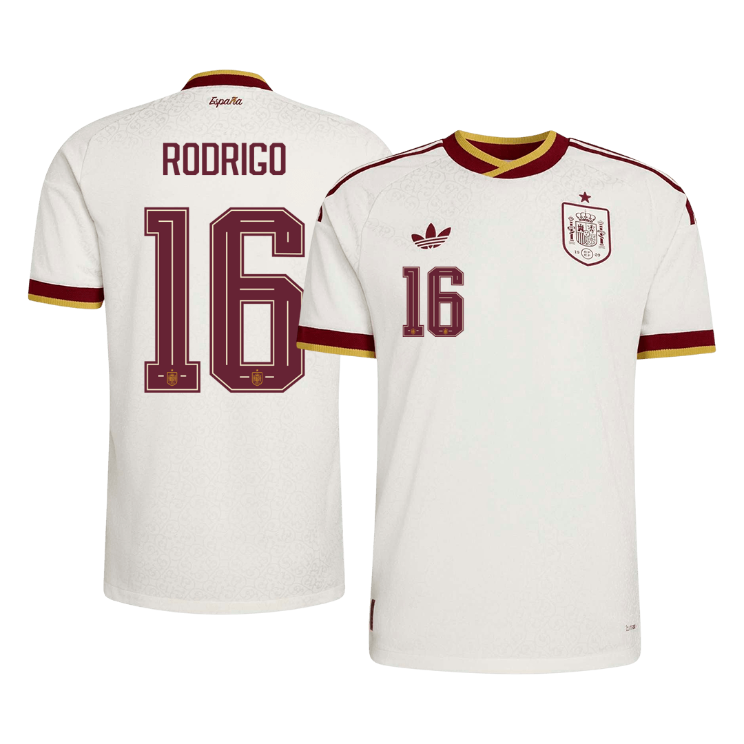 RODRIGO #16 Hispaania Võõrsilvorm Särk 2026 Autentne