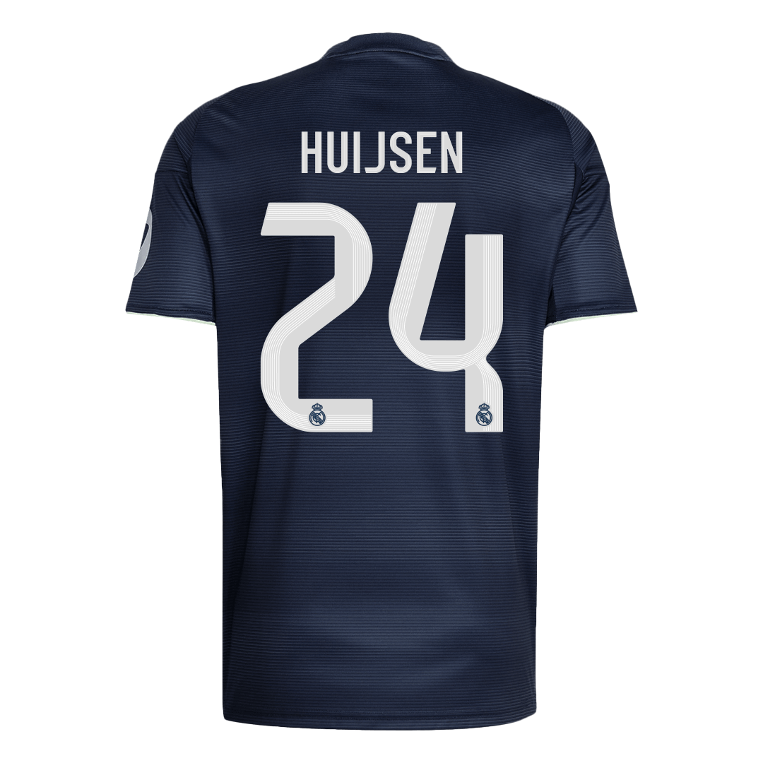 HUIJSEN #24 Madridi Real Võõrsilvorm Särk 2025/26 - Kvaliteetne