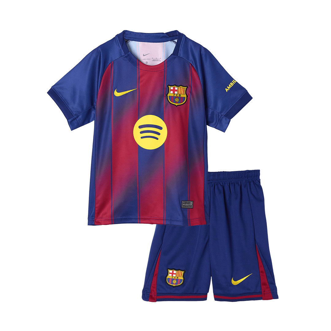 FC Barcelona Koduvorm Laste Jalgpallikomplekt 2025/26 - Kvaliteetne