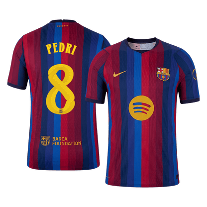 PEDRI #8 Barcelona Koduvorm Särk 2026/27 Autentne - UCL
