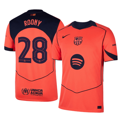 ROONY #28 FC Barcelona Kolmas Särk 2025/26