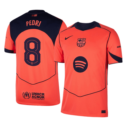PEDRI #8 FC Barcelona Kolmas Särk 2025/26 - UCL