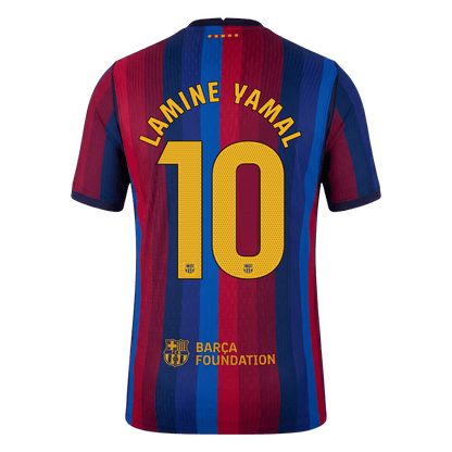 LAMINE YAMAL #10 Barcelona Koduvorm Särk 2026/27 Autentne