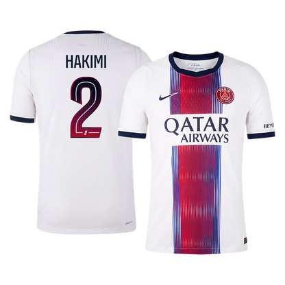 HAKIMI #2 Pariisi Saint-Germain Võõrsilvorm Särk 2026/27 Autentne