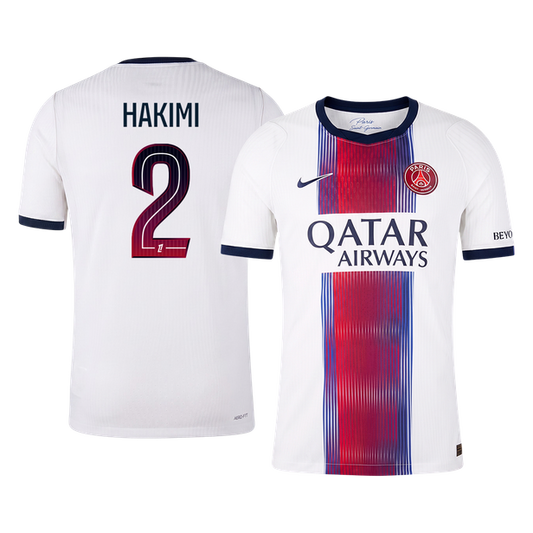 HAKIMI #2 Pariisi Saint-Germain Võõrsilvorm Särk 2026/27 Autentne