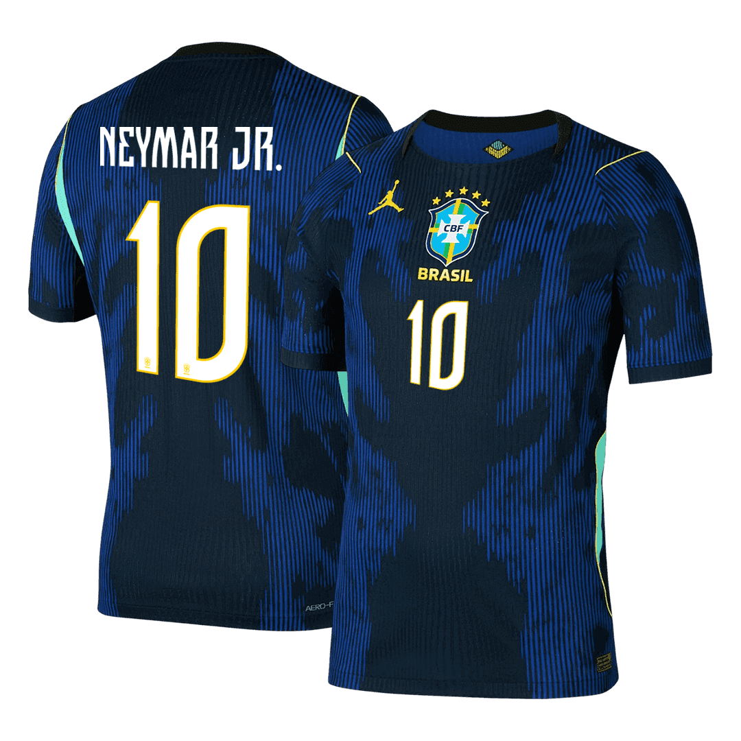 NEYMAR JR. #10 Brasiilia Võõrsilvorm Särk 2026 Autentne