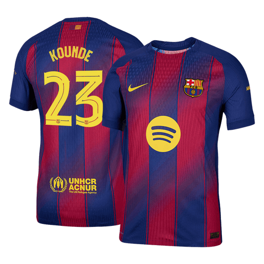 KOUNDE #23 FC Barcelona Koduvorm Särk 2025/26 Autentne - UCL