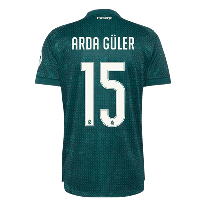 ARDA GÜLER #15 Madridi Real Võõrsilvorm Särk 2026/27 Autentne