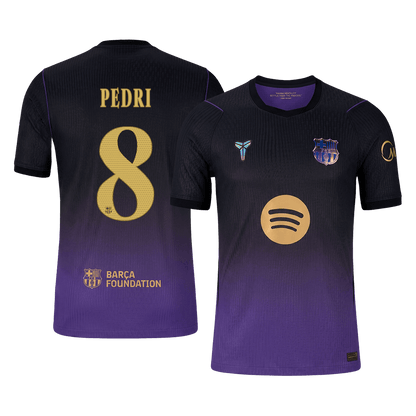 PEDRI #8 Barcelona Võõrsilvorm Särk 2026/27 Autentne - UCL