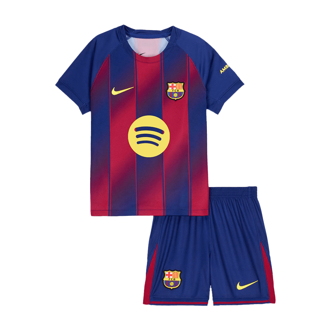 FC Barcelona Koduvorm Laste Jalgpallikomplekt 2025/26 - Kvaliteetne