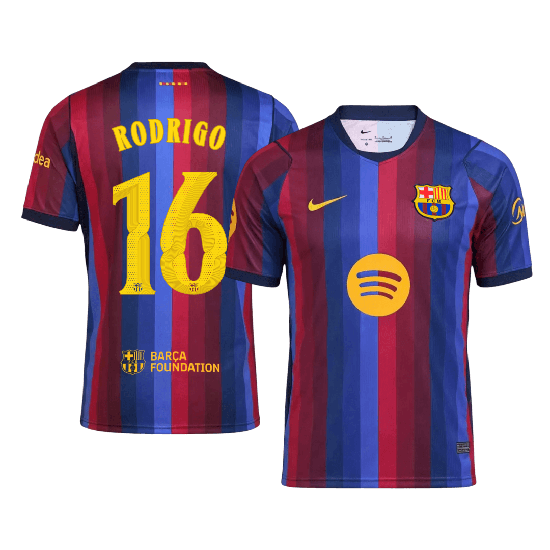 RODRIGO #16 Barcelona Koduvorm Särk 2026/27 - UCL