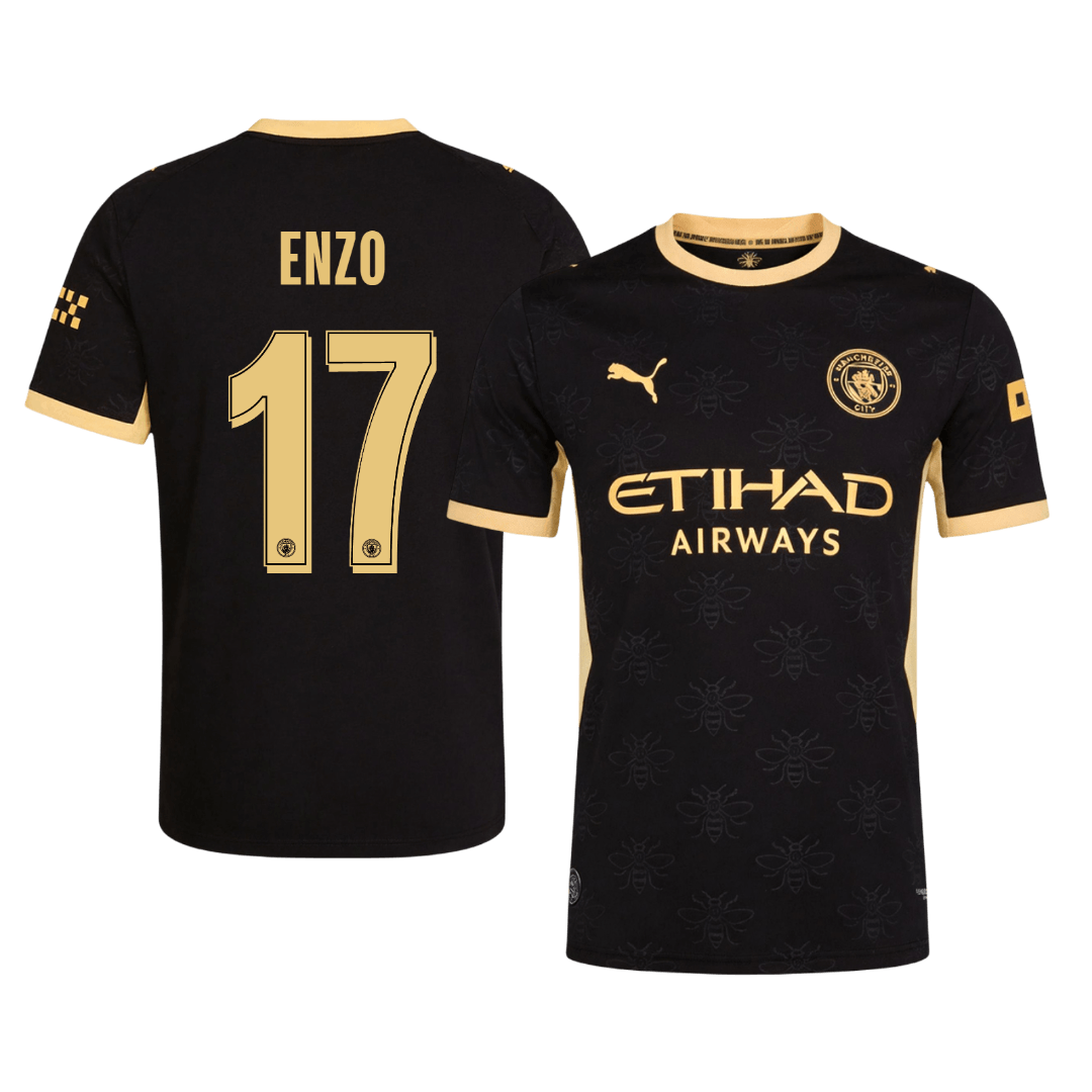 ENZO #17 Manchester City Võõrsilvorm Särk 2026/27 Autentne - UCL