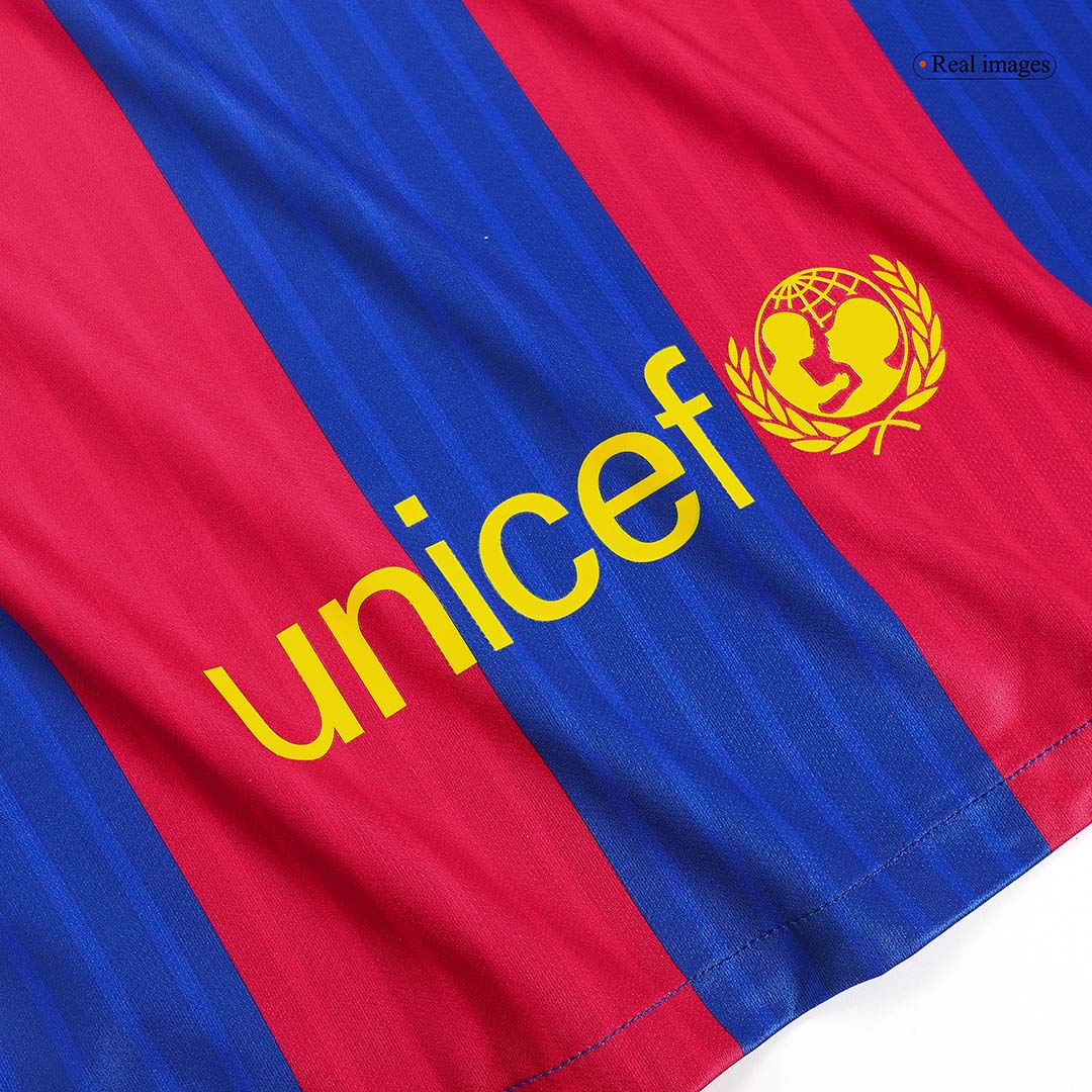 Retro MESSI #10 FC Barcelona Koduvorm Särk 2016/17