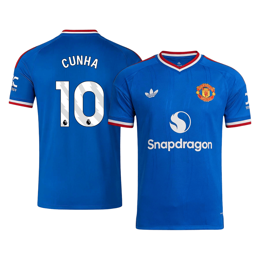 CUNHA #10 Manchester United Võõrsilvorm Särk 2026/27
