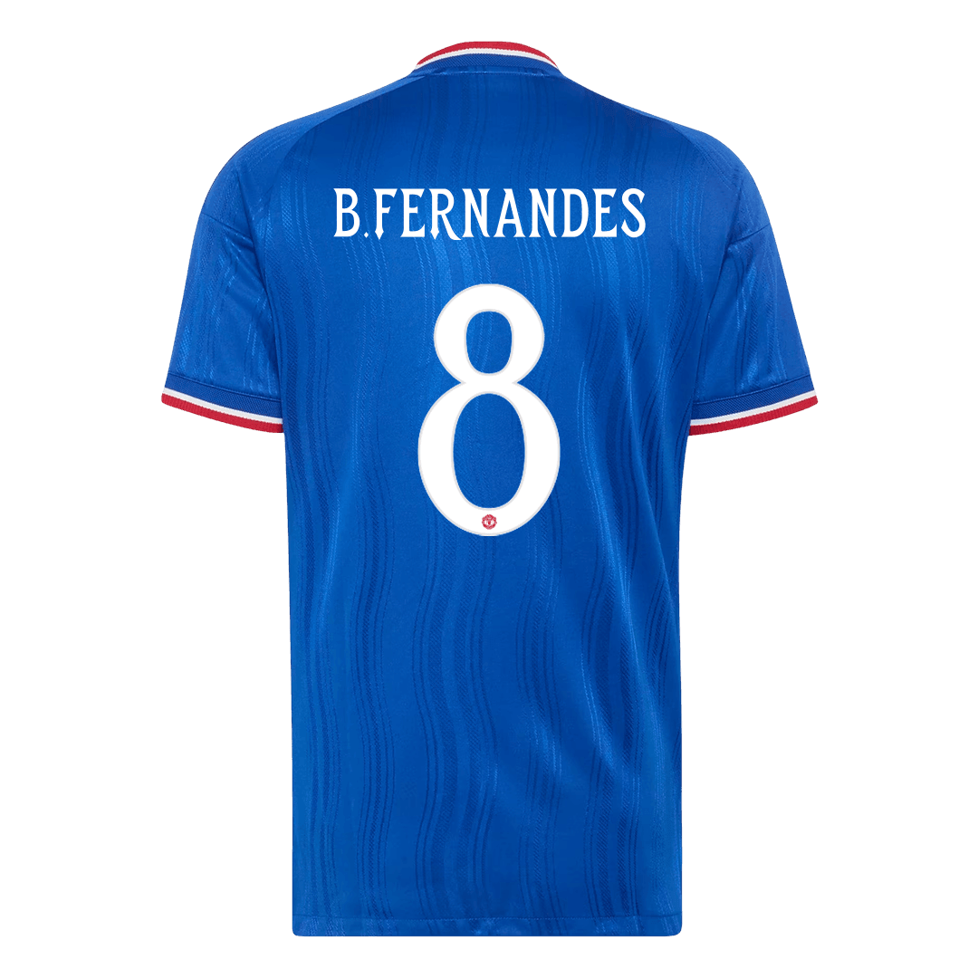 B. FERNANDES #8 Manchester United Võõrsilvorm Särk 2026/27 Autentne - UCL