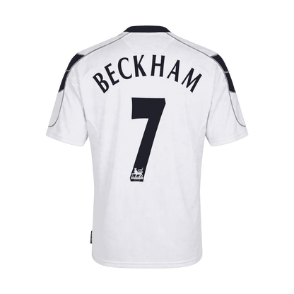 Retro BECKHAM #7 Manchester United Võõrsilvorm Särk 2000/01
