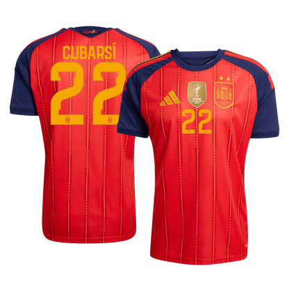 CUBARSÍ #22 Hispaania Koduvorm Särk Champion Edition 2026 - 2 Stars 2026 Autentne