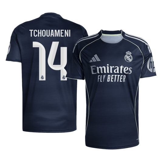 TCHOUAMENI #14 Madridi Real Võõrsilvorm Särk 2025/26 - Kvaliteetne