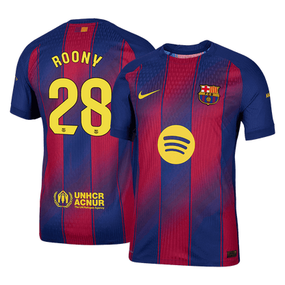 ROONY #28 FC Barcelona Koduvorm Särk 2025/26 Autentne