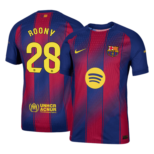 ROONY #28 FC Barcelona Koduvorm Särk 2025/26 Autentne