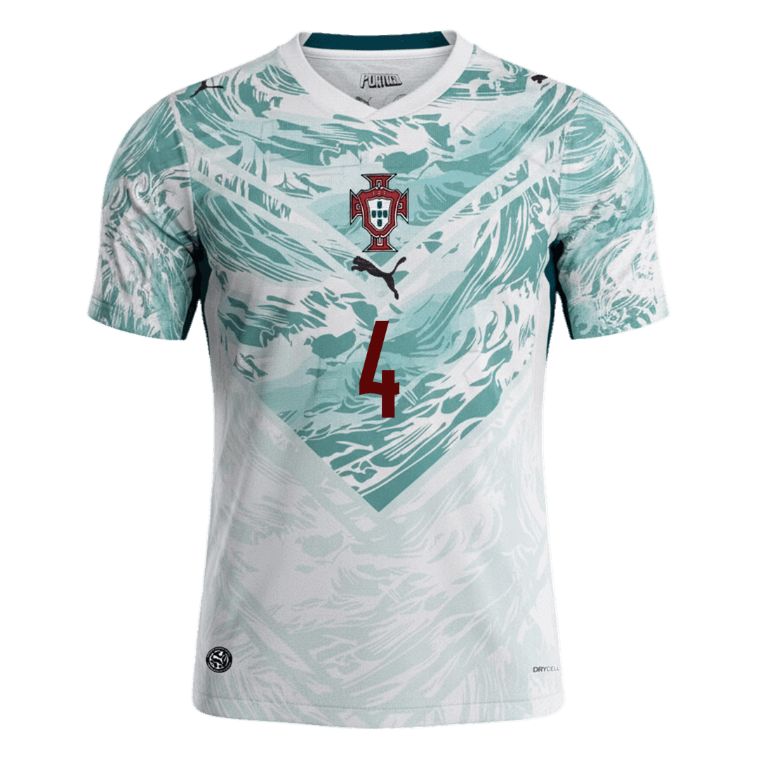 RÚBEN DIAS #4 Portugal Võõrsilvorm Särk 2026