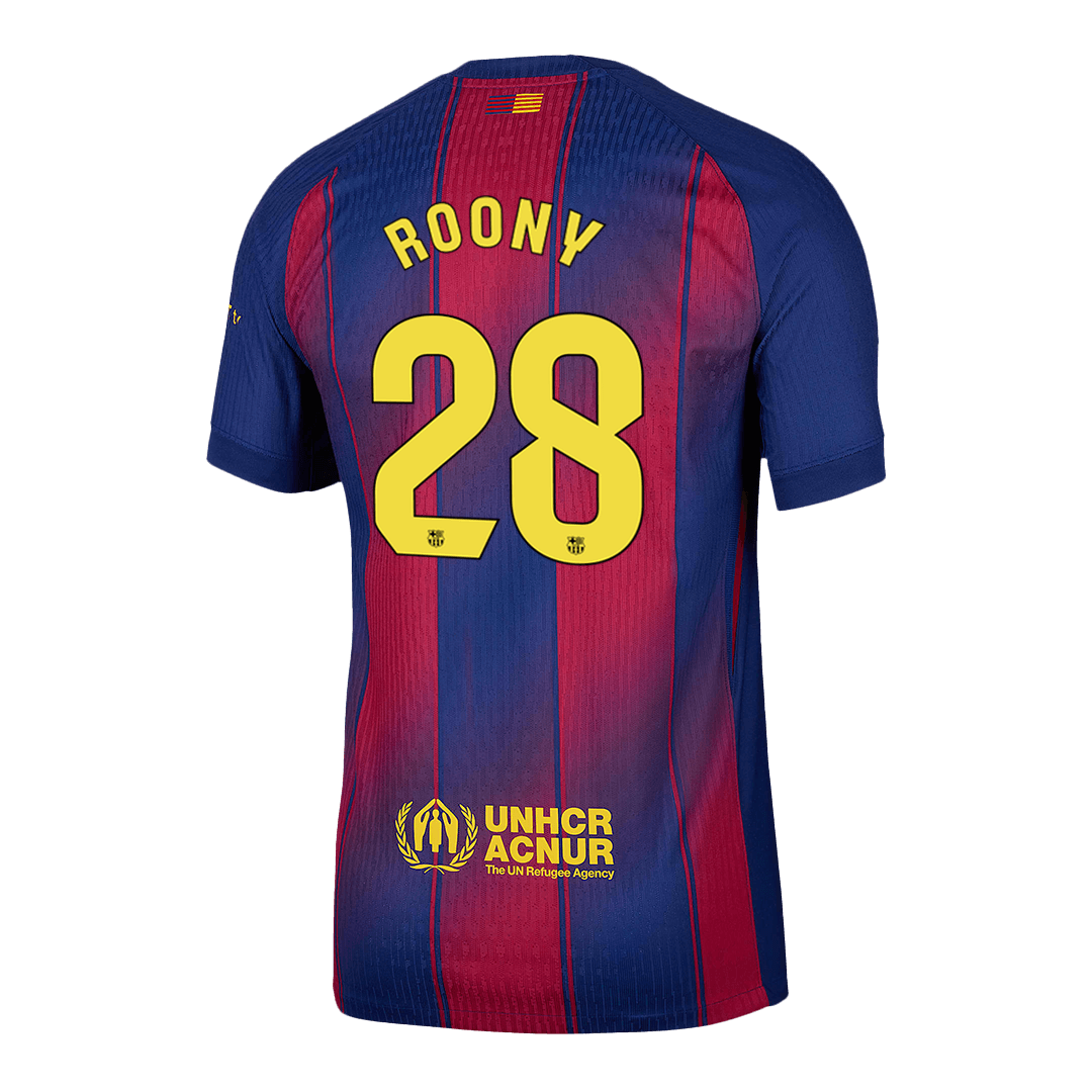 ROONY #28 FC Barcelona Koduvorm Särk 2025/26 Autentne