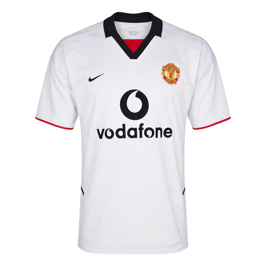 Retro Manchester United Võõrsilvorm Särk 2002/03