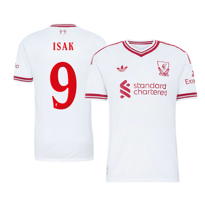 ISAK #9 Liverpool Võõrsilvorm Särk 2026/27 Autentne - UCL
