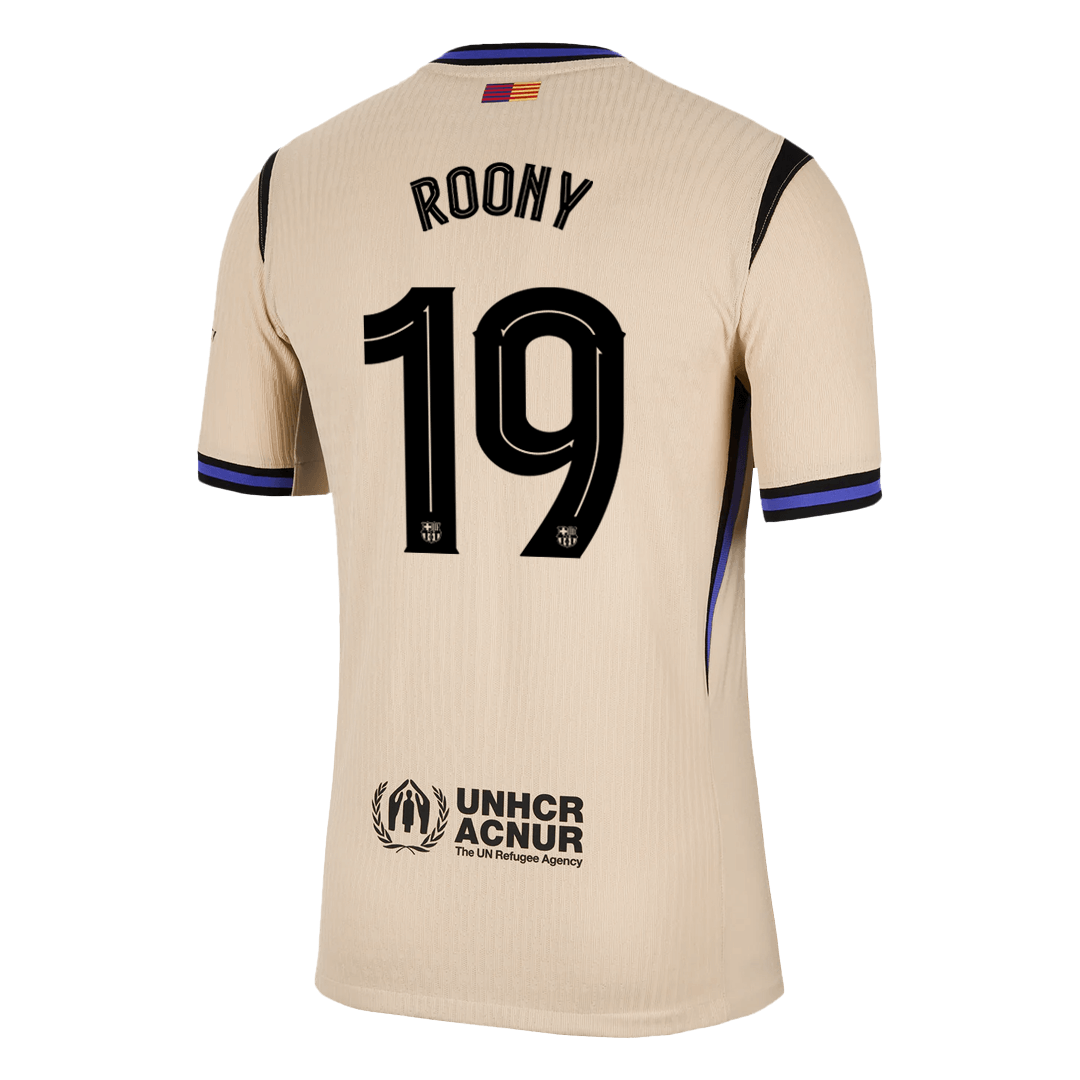 ROONY #19 FC Barcelona Võõrsilvorm Särk 2025/26 Autentne - UCL
