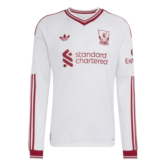 Liverpool Võõrsilvorm Pikkade Varrukatega Särk 2026/27