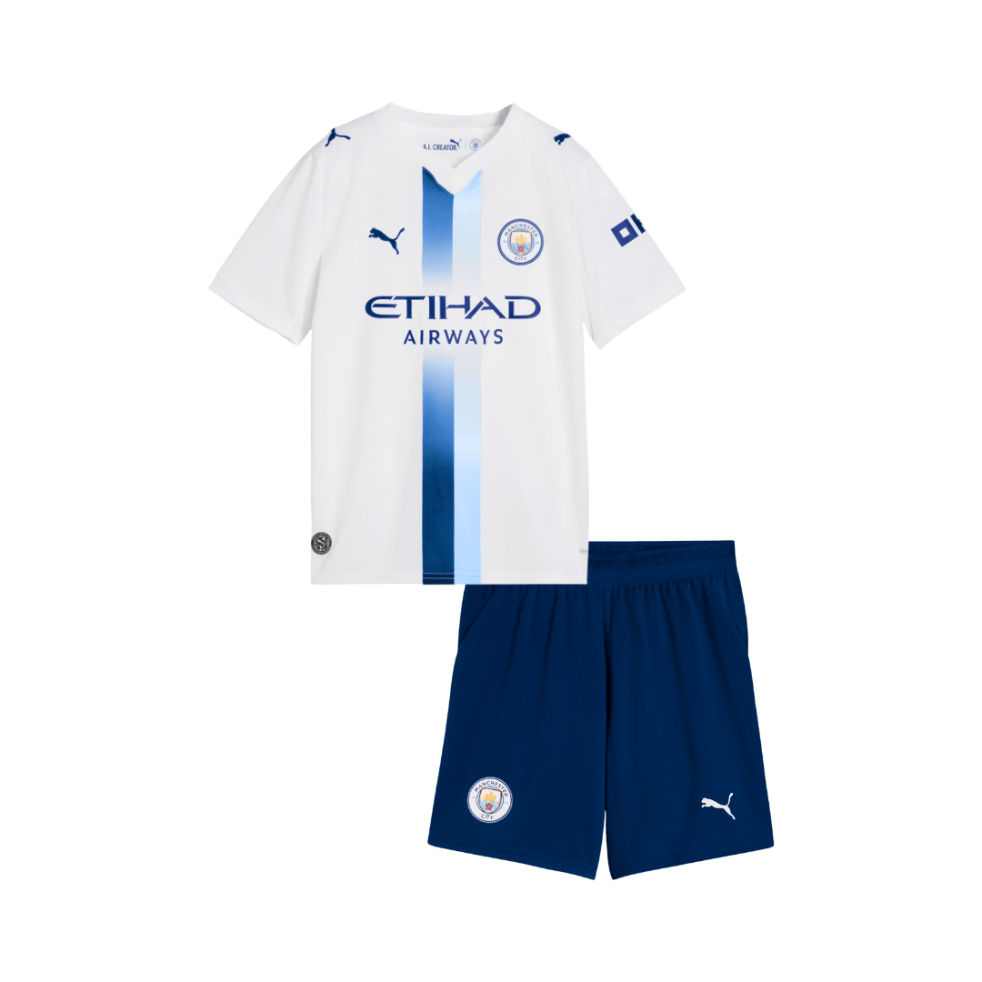 Manchester City Kolmas Laste Jalgpallikomplekt 2026/27