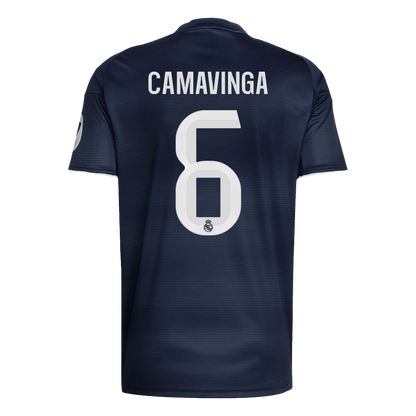 CAMAVINGA #6 Madridi Real Võõrsilvorm Särk 2025/26 - Kvaliteetne
