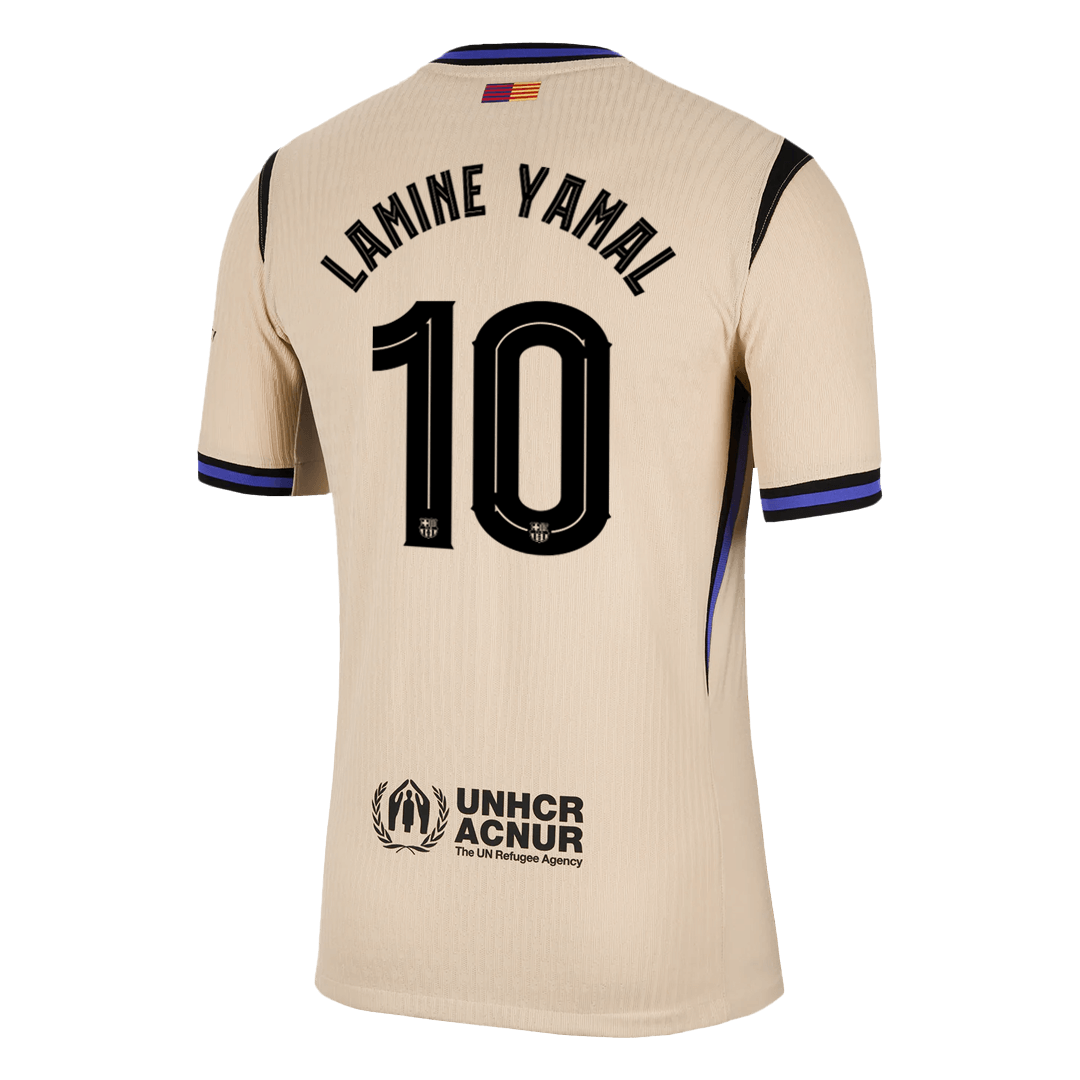 LAMINE YAMAL #10 FC Barcelona Võõrsilvorm Särk 2025/26 Autentne - UCL