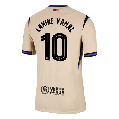 LAMINE YAMAL #10 FC Barcelona Võõrsilvorm Särk 2025/26 Autentne - UCL