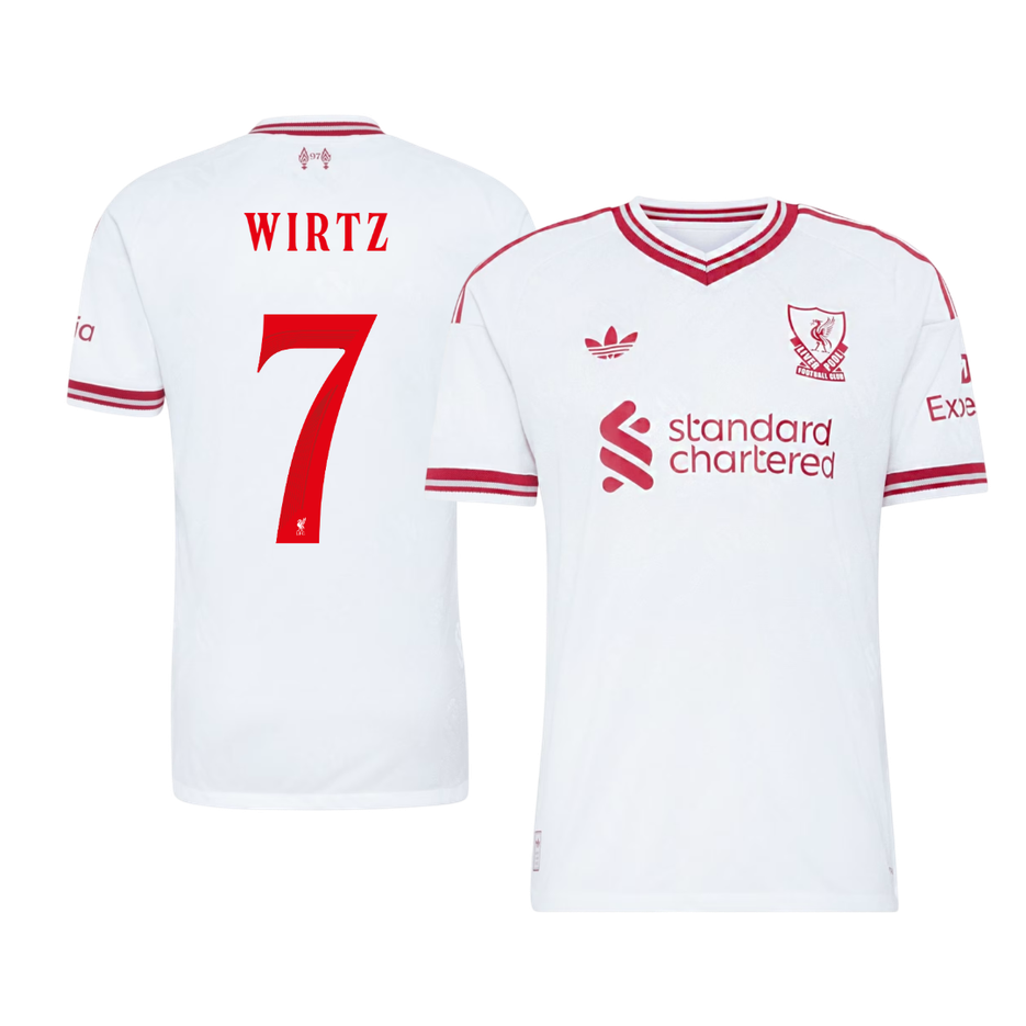 WIRTZ #7 Liverpool Võõrsilvorm Särk 2026/27 Autentne - UCL