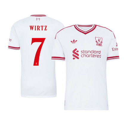 WIRTZ #7 Liverpool Võõrsilvorm Särk 2026/27 Autentne - UCL