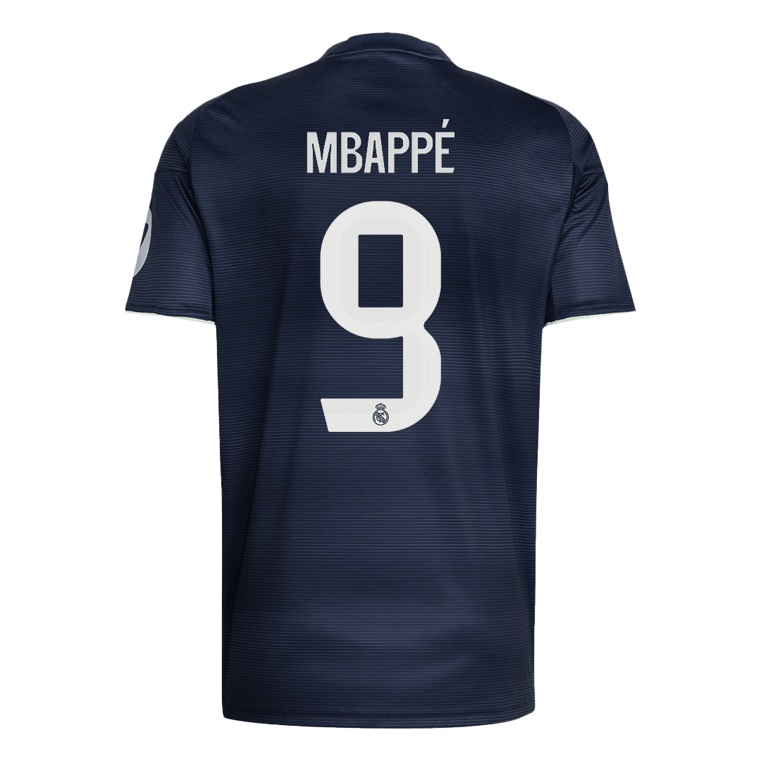 MBAPPÉ #9 Madridi Real Võõrsilvorm Särk 2025/26 - Kvaliteetne