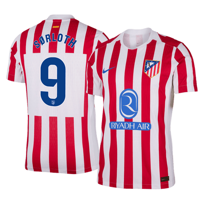 SØRLOTH #9 Madridi Atlético Koduvorm Särk 2025/26 Autentne