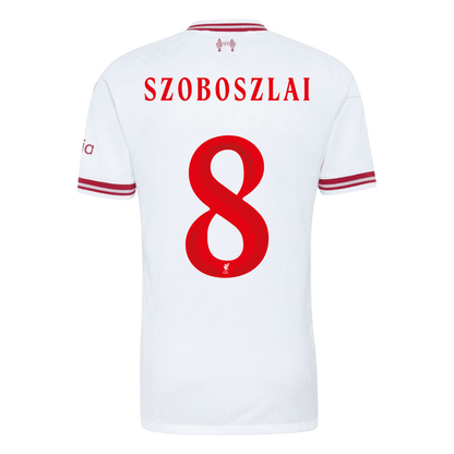 SZOBOSZLAI #8 Liverpool Võõrsilvorm Särk 2026/27 Autentne - UCL
