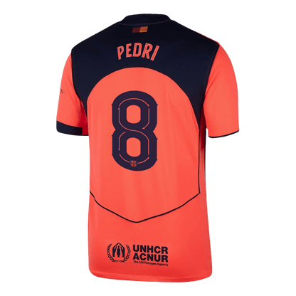 PEDRI #8 FC Barcelona Kolmas Särk 2025/26 - UCL